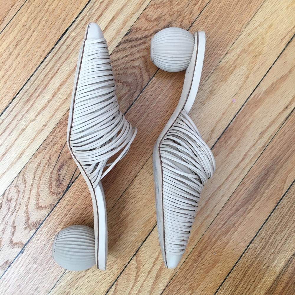 Cult Gaia Pia Mules Size 39